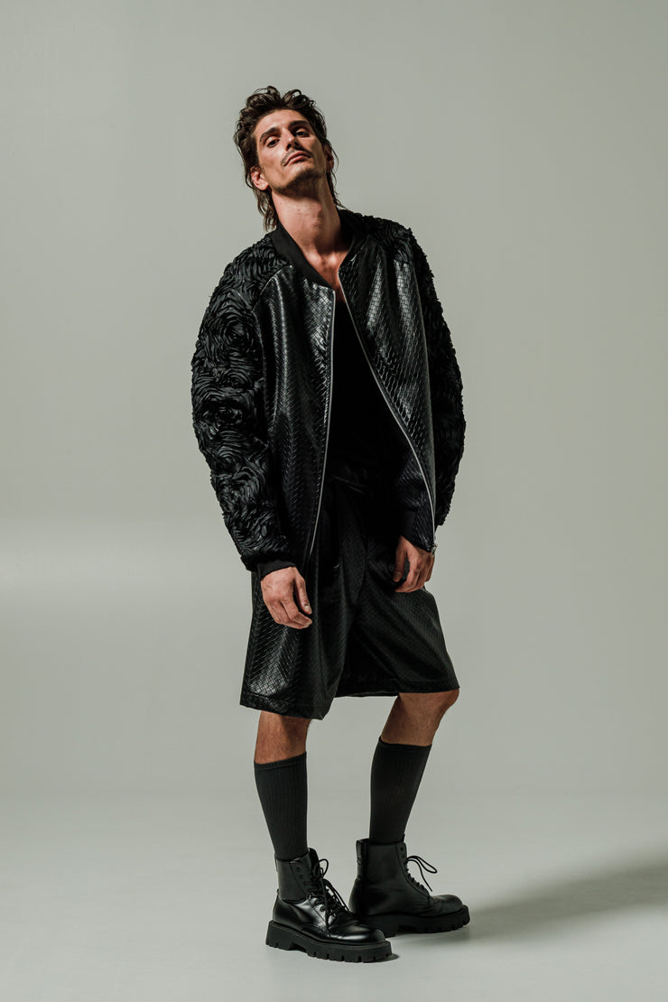 Antenora Eco Leather Jacket Black