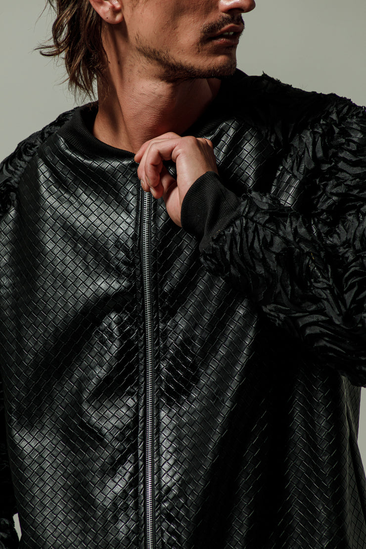 Antenora Eco Leather Jacket Black