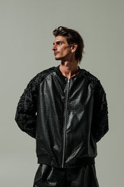 Antenora Eco Leather Jacket Black