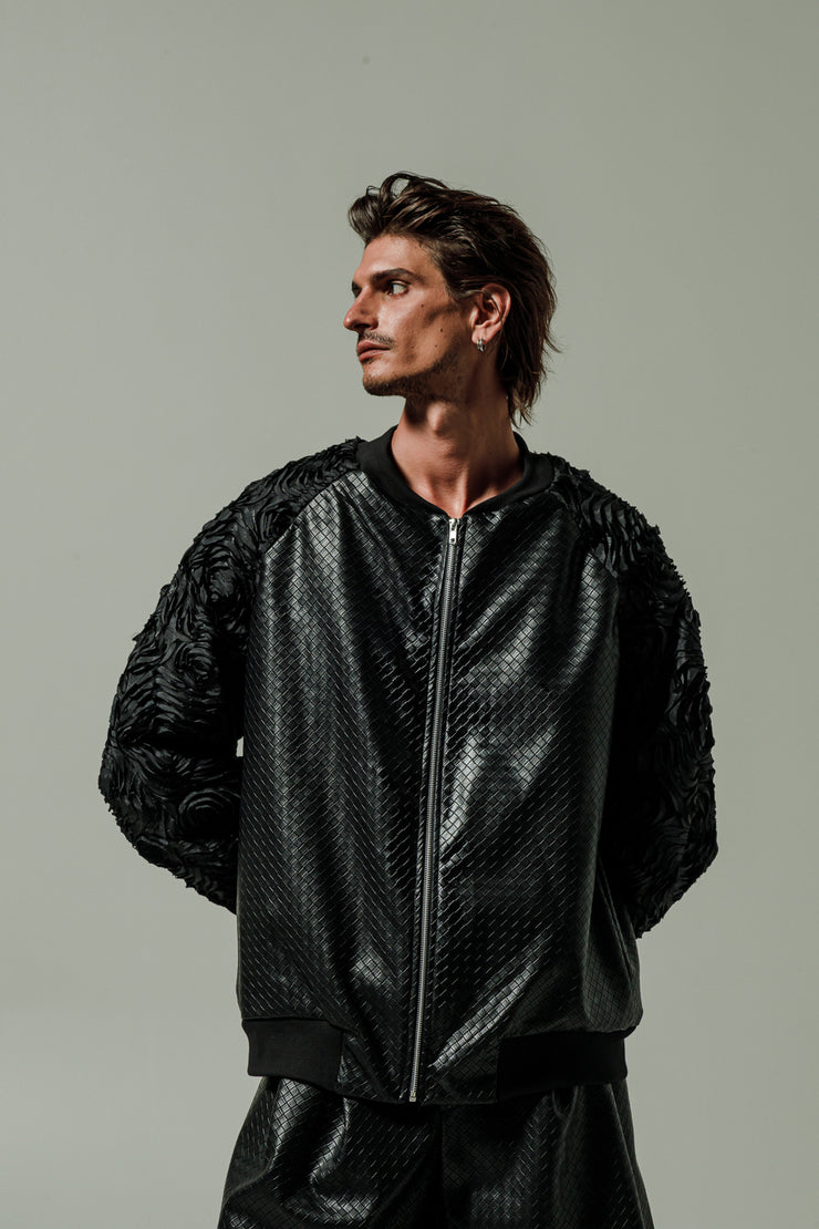 Antenora Eco Leather Jacket Black