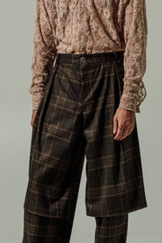 Armonia Pants Plaid Brown