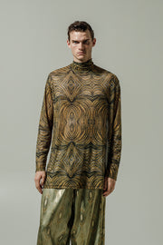 Ahimsa Blouse Printed Yellow