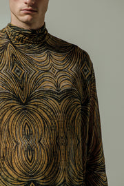 Ahimsa Blouse Printed Yellow