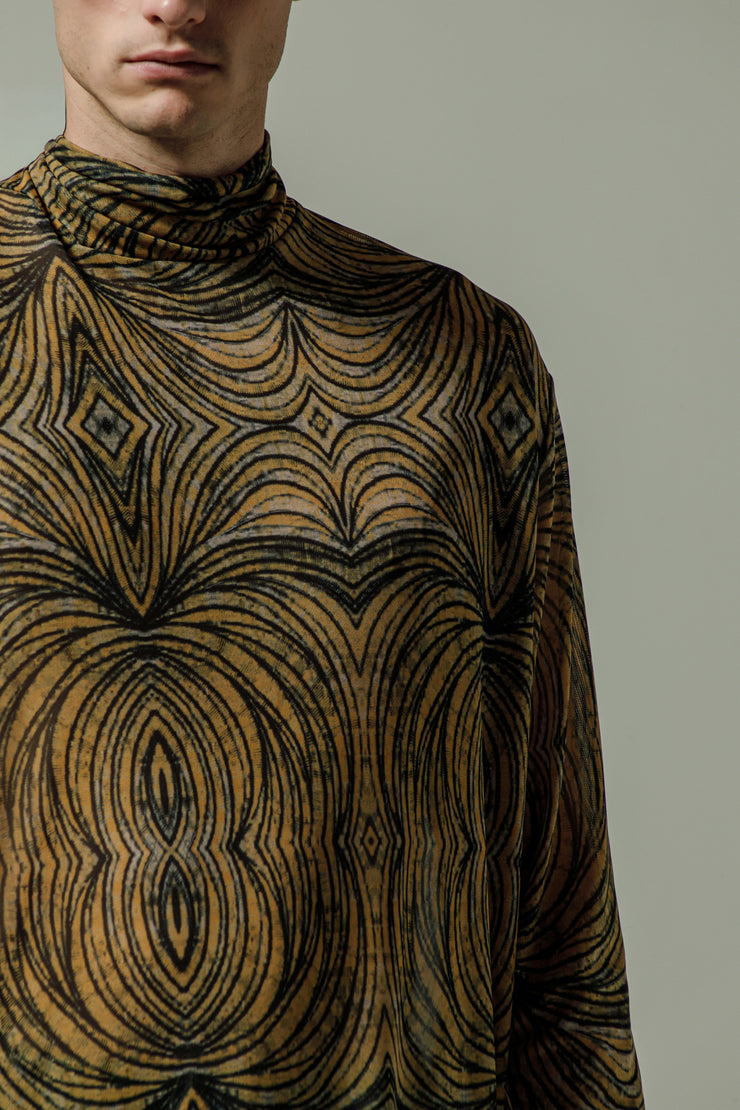 Ahimsa Blouse Printed Yellow