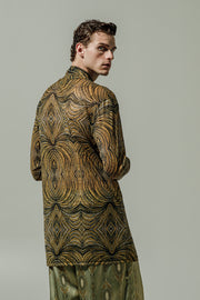 Ahimsa Blouse Printed Yellow