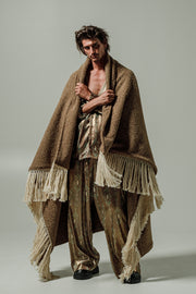 Aer Blanket Scarf Beige