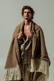 Aer Blanket Scarf Beige