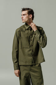 Empireo Denim Shirt Green