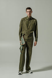 Empireo Denim Pants Green