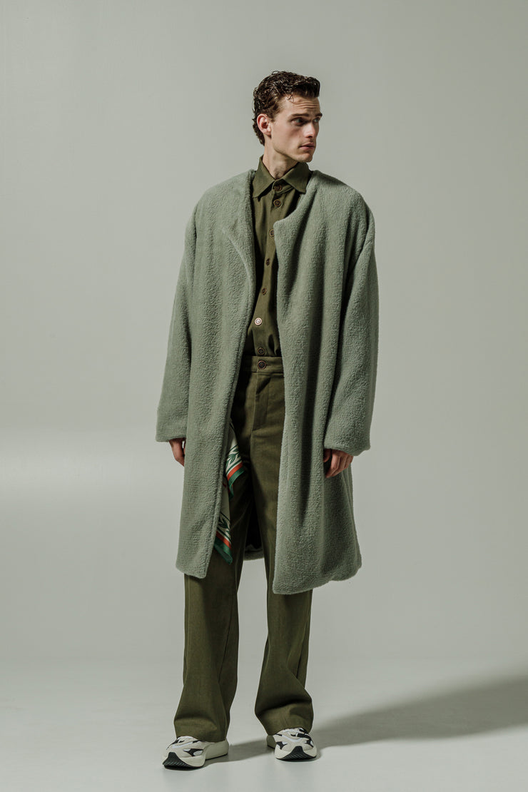 Lete Coat Green