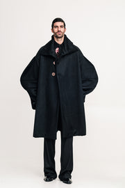 Minosse Overcoat Black