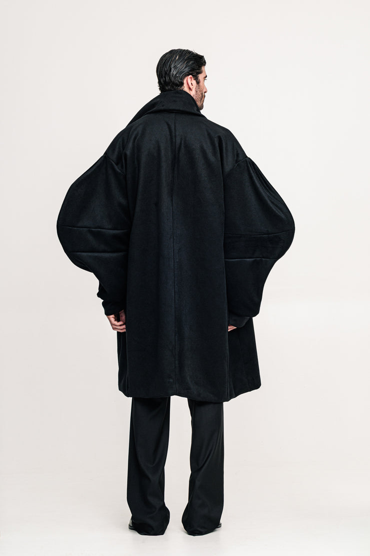 Minosse Overcoat Black