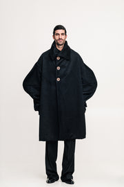 Minosse Overcoat Black