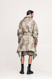 Hmong Kimono Brocade Ecru