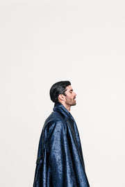 Hmong Kimono Brocade Blue