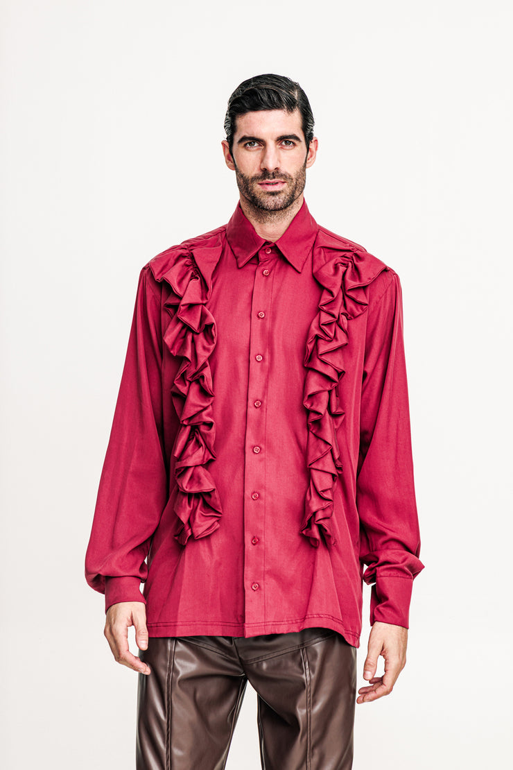 Alabaster Shirt Bordeaux
