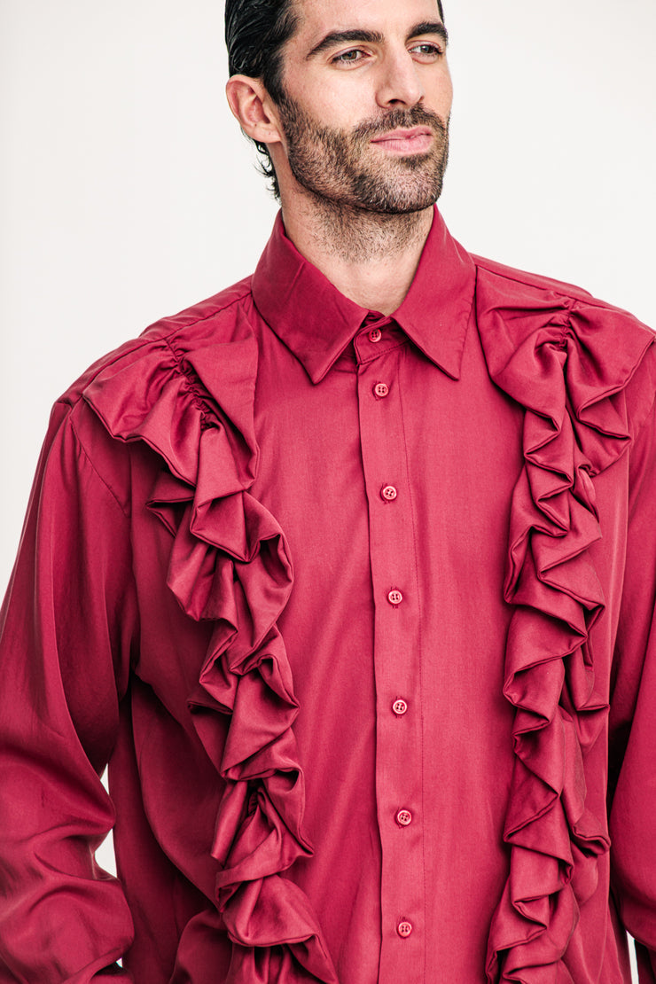 Alabaster Shirt Bordeaux