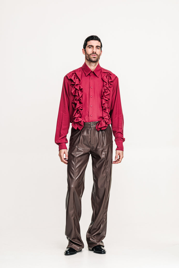 Alabaster Shirt Bordeaux