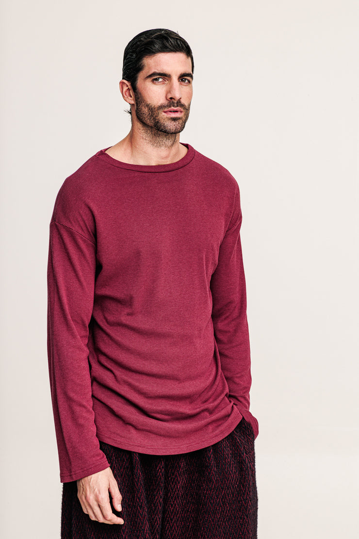 Hebe Blouse Bordeaux