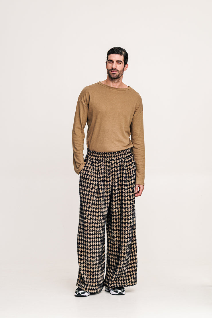 Gado Pants Patterned Beige