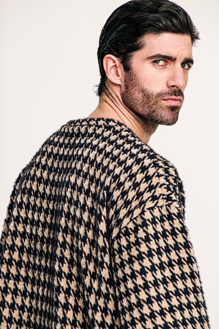 Mirath T-shirt Patterned Beige