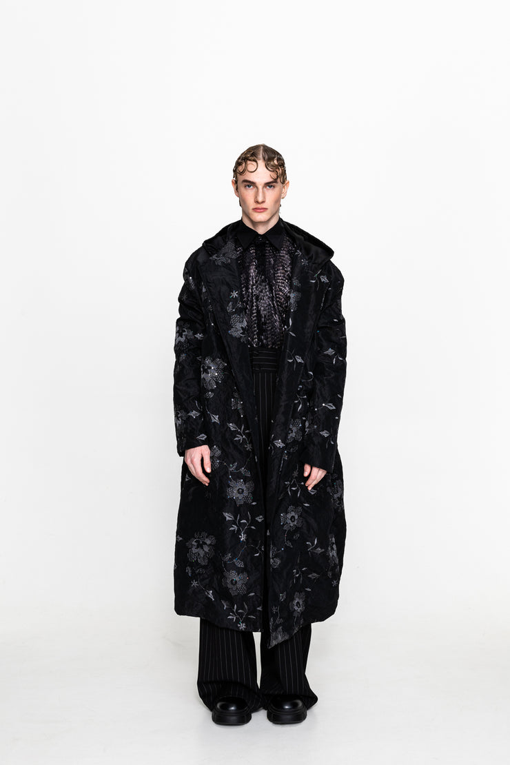 Gabriele Anorak Embroidered Black