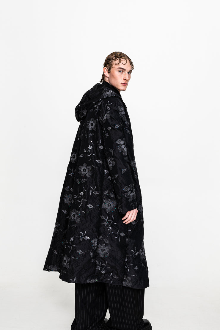 Gabriele Anorak Embroidered Black