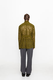 Ettore Lace Shirt Green