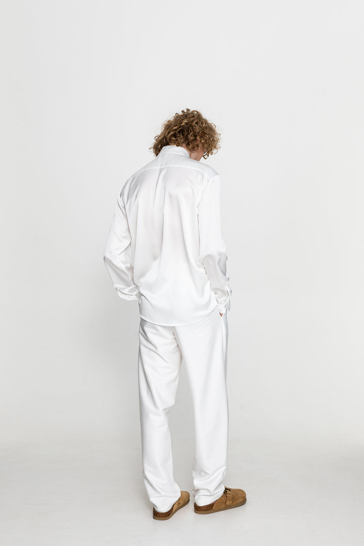 Anora Longsleeve Shirt White