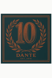 10 Years Scarf Forest Green