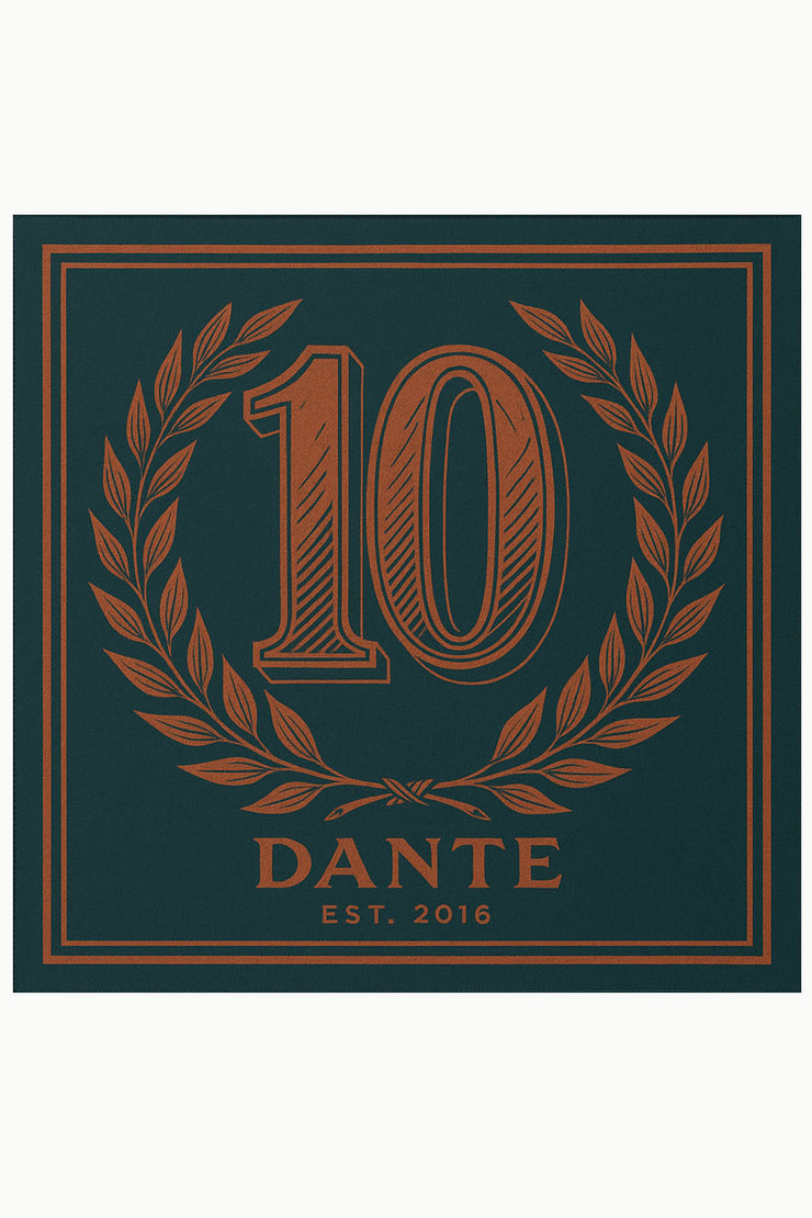 10 Years Scarf Forest Green