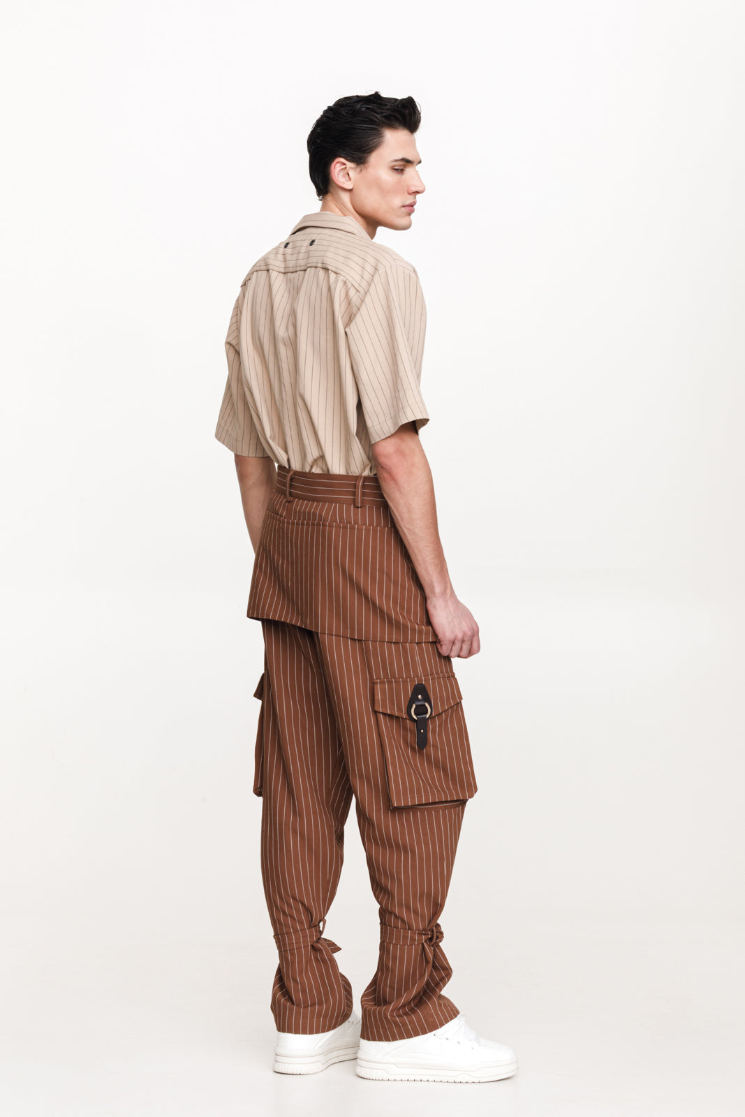 Axis Pants Striped Brown – Dante Men
